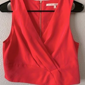 Rachel Rachel Roy Coral Crop Top